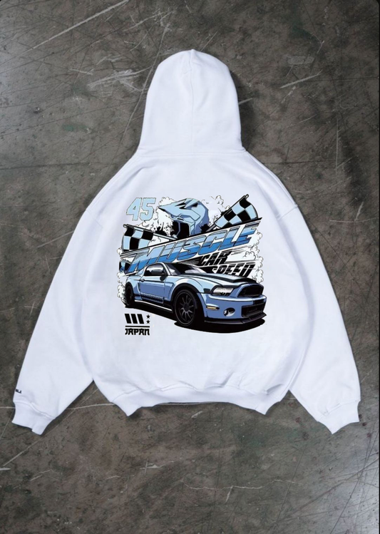 Ford Mustang GT-500 Car Hoodie