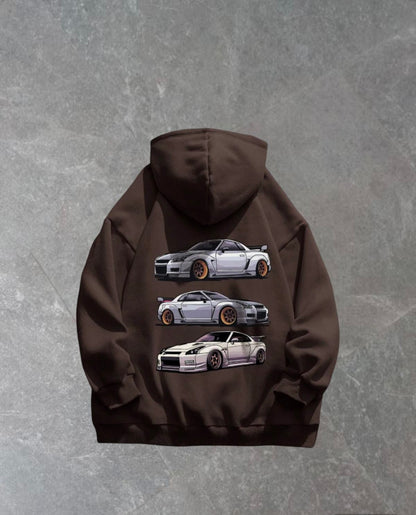 Nissan Skyline GT-R R32/R33/R34 Car Hoodie